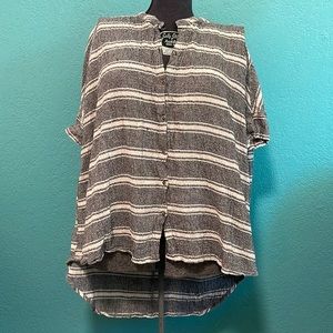 {We the Free} Button Down Top